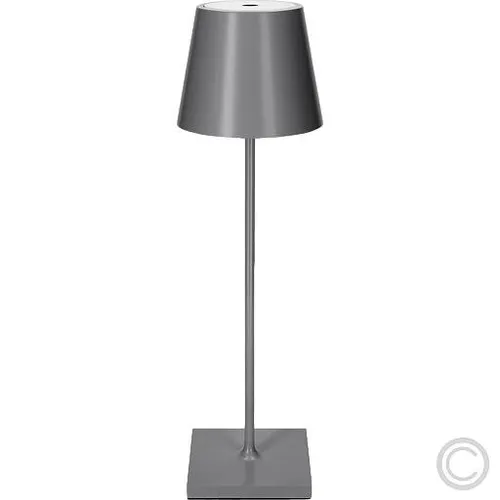 SIGOR LED Tischleuchte NUINDIE in grau von Sigor