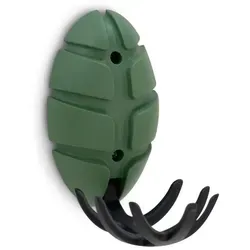 Spinder Design Wandhaken Bug Metall Grün in grün von Spinder