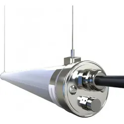 LED Feuchtraumwannenleuchte 6000K Kaltweiß 120CM 36W mit UL IP69K IK10