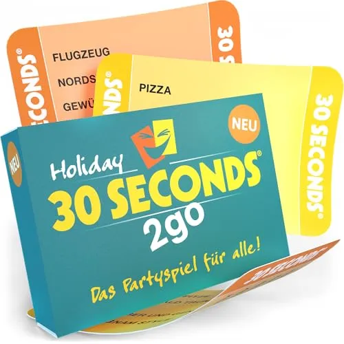 DENKRIESEN 30 Seconds 2go Urlaubs Edition | Ratespiel mit Urlaubsbegriffen
