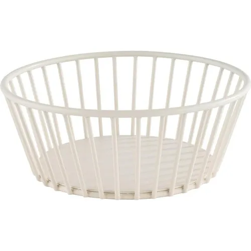 APS 30430 Korb -URBAN- in whisper white Ø 17 cm, Höhe 7 cm in weiß von APS