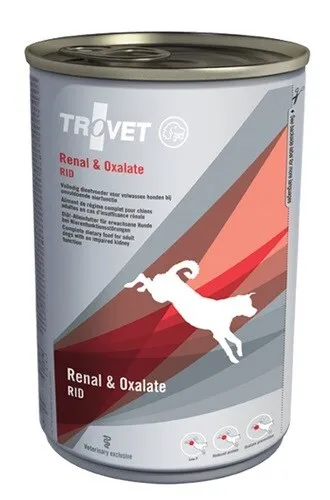 TROVET Renal & Oxalate RID with chicken - Nassfutter für Hunde 8716811000888