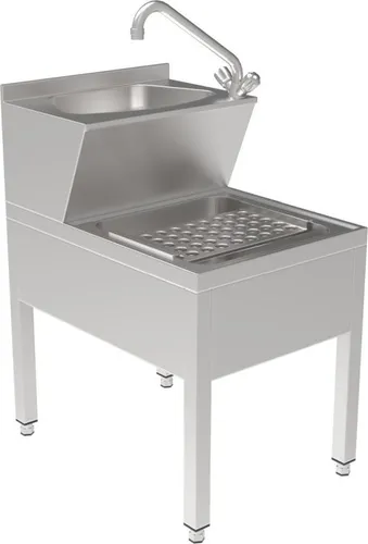 Produktbild Handwaschbecken aus Edelstahl für Gastronomie