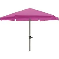 Sonnenschirm Alu Ø3m mit Kurbel in pink von Linder Exclusiv GmbH
