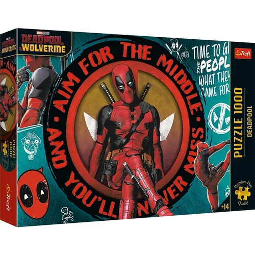 Puzzle 1000 pieces Premium Plus Deadpool Marvel Trefl 5900511108354