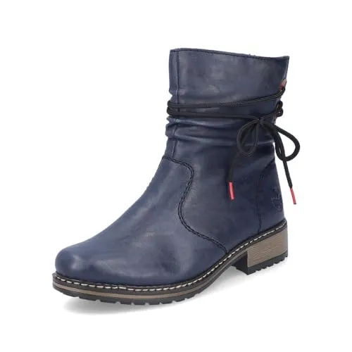 Rieker Damen Biker Boots Z68M1 - Stylische Winterstiefeletten - Kategorie: Wanderschuhe. Diese warm gefütterten Biker Boots bieten optimalen Komfort und Stil, perfekt für kalte Tage.