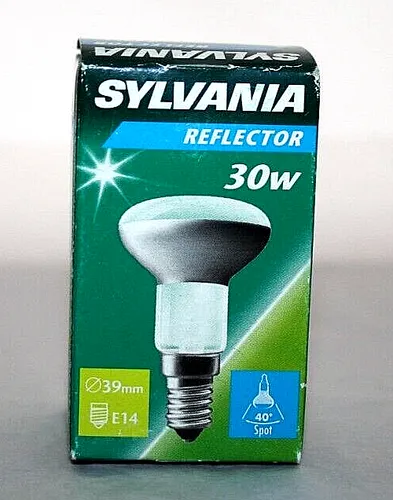 Reflektorlampe E14 R39 30W (10052)Kein LED! 180lm dimmbar auch für Lavalampen