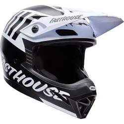 Bell MX-10 MIPS Fasthouse Jugend Motocross Helm, rot, Größe L - Leichter und robuster Motocross Helm mit innovativer MIPS® Technologie für zusätzlichen Schutz. Ideal für junge Fahrer, die Sicherheit und Komfort suchen.