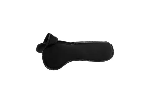 Acavallo Piuma Wfs Suede Front&rear Riser Halbpolster Schwarz - Sattelpads mit widerristfreier Form, individuell konfigurierbar für optimale Sattelanpassung und Atmungsaktivität, ideal für Pferde mit hohem Widerrist.