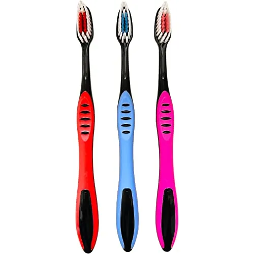 Clienis® | Zahnbürste Kinder 6 bis 9 Jahre | Kinder Zahnbürstenset | Kinder Zahnbürste extra weich | KAI plus |Care baby toothbrush (Grundschulkind)