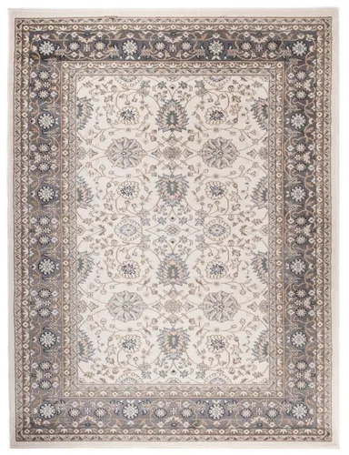 Mazovia Orientteppich Oriente Teppich - Traditioneller Teppich Orient Beige Creme Grau, 60 x 100 cm, Geeignet für Fußbodenheizung, Pflegeleicht, Wohnzimmerteppich