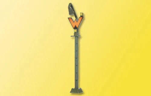 Viessmann Modelltechnik 4519 H0 Formsignal mit Anstrahlleuchte - Kategorie: Signale, mit wartungsfreier LED-Anstrahlleuchte für eine klare Sichtbarkeit, ideal für Modellbahnliebhaber und detailverliebte Anlagen.