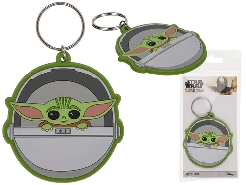 Star Wars Schlüsselanhänger The Mandalorian Child Baby Grogu Anhänger Ring