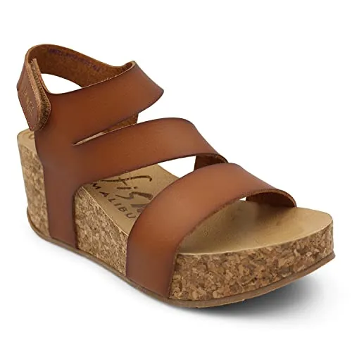 Blowfish LEELEE Damenschuhe Sandalen Hoch Sandale Braun Freizeit, Schuhgröße:42 EU