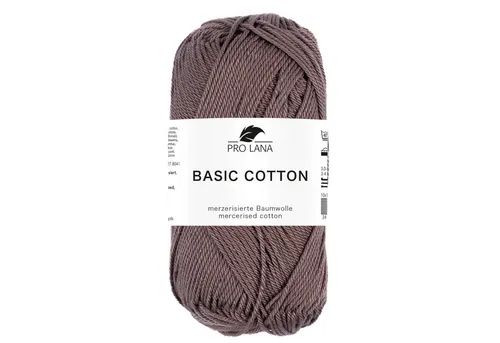 Produktbild Pro Lana Pro Lana BASIC COTTON Baumwollgarn 50 g Häkelwolle, 125 m (Perfektes Baumwoll-Garn für leichte Pullover, Mützen und Accessoires), 50 g