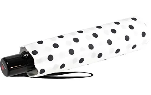 Knirps Slim Duomatic Taschenschirm Polka Dots von Knirps