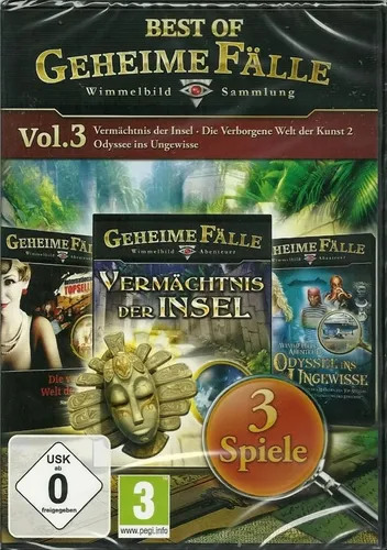 BEST OF Geheime Fälle Vol. 3 PC Neu & OVP
