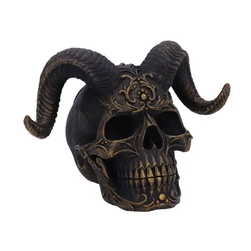 Nemesis Now Diabolus Skull, Black, 18cm - Action- & Spielfiguren, beeindruckende 18cm große Resin-Figur mit detailreicher Verarbeitung, ideal für Sammler und Fantasy-Fans.