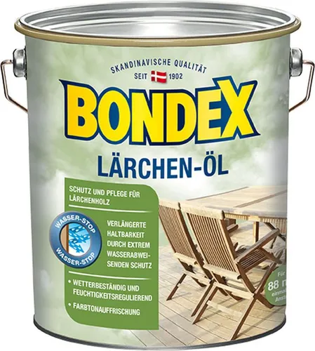 Bondex Lärchen Öl 4,00 l von BONDEX