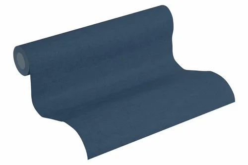 Tapete Vlies New Walls meliert Einfarbig blau grau 37431-3 (3,05€/1qm)