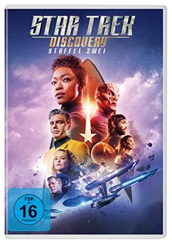 Star Trek: Discovery - Staffel zwei [5 DVDs] - Science-Fiction-Serie, spannende Abenteuer im Weltraum und fesselnde Charaktere, freigegeben ab 16 Jahren.
