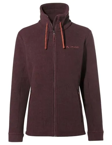 VAUDE Damen Unterjacke Wo Skomer Winter Fleece Jacket - Funktionsjacke aus 300g Fleece, leicht, atmungsaktiv und kuschlig warm. Ideal als wärmende Schicht oder solo mit praktischen Reißverschlusstaschen. Umweltfreundlich und fair produziert.