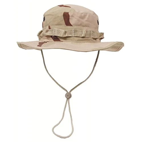 MFH Buschhut US mit Kinnband GI Boonie Rip Stop, XL, Desert