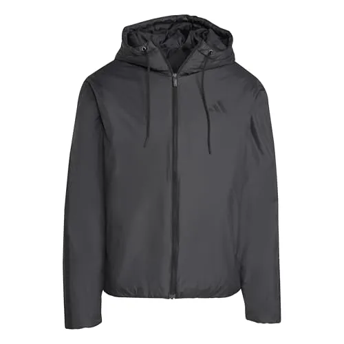 adidas ESS 3S INS HD J Outdoorjacke schwarz L (52/54) - Sportliche Funktionsjacke aus 100% Polyester, ideal für Outdoor-Aktivitäten, maschinenwaschbar und in regulärer Passform für optimalen Tragekomfort.