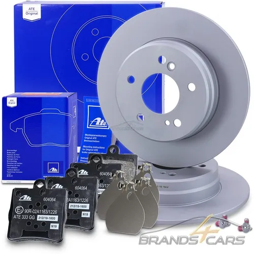 ATE BREMSSCHEIBEN VOLL Ø278 + BELÄGE HINTEN FÜR CHRYSLER CROSSFIRE ROADSTER