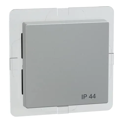 Schneider Electric Merten Wippe IP44 für Schalter, 1-fach, System M, aluminium, Artikelnummer 433060