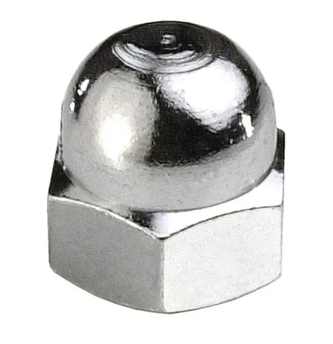 Connex Hutmuttern M4 Messing - 6 Stk.  Hutmutter von Connex