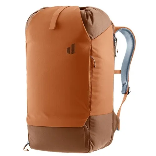 Deuter Utilion 30 Lifestyle Rucksack pecan-mocha - Rucksacktaschen mit ergonomischen Schulterträgern und Airstripes Rückensystem für hohen Tragekomfort und maximale Luftzirkulation. Hergestellt aus 100% recyceltem PET, ideal für umweltbewusste Abenteuer.