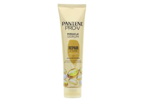 Pantene Pro-V Miracle Serum Repair & Care Pflegespülung 160 ml - Vielseitige Haarpflegespülung mit Collagen Peptiden für reparierte Haare. Anwendbar als Spülung, Haarmaske oder Leave-in-Pflege. Ideal für den täglichen Einsatz.