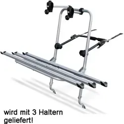 Logic Fahrrad Heckträger für Mercedes A-Klasse 2005-2011 – 3 Räder