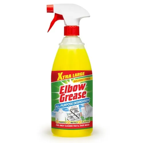 Elbow Grease Allzweck-Entfetterspray, extra groß (1 Liter) | entfernt Fett und Öl von Küchen und Badezimmeroberflächen, Outdoor, Fahrzeugen und Stoffen