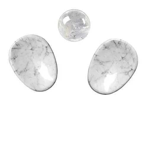 Lapis Vitalis Augensteine Set Magnesit von Lapis Vitalis