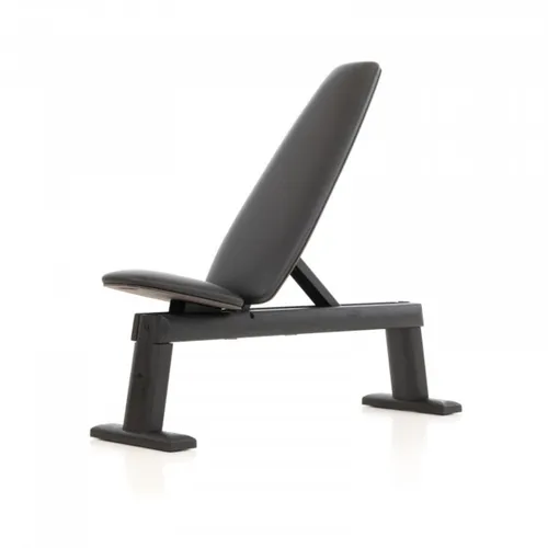 NOHRD WeightBench Hantelbank Shadow – Vielseitige Trainingsbank aus Holz - Hantelbank aus solidem Vollholz, 8-fach verstellbar für individuelles Training und bis 400 kg belastbar. Ideal für jedes Zuhause und sorgt für stilvolles Training.
