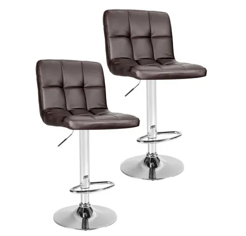 CCLIFE Barhocker Barhocker Barstühle 2st höhenverstellbar 62-82cm 360° drehbar