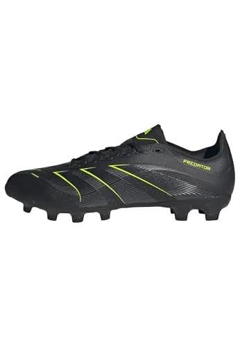 Adidas PREDATOR LEAGUE MG - Fußballschuhe schwarz - Die Adidas Predator Fußballschuhe bieten dir durch das Hybridfeel Obermaterial und die griffigen Strikescale Gummilamellen exzellente Ballkontrolle und Stabilität auf jedem Spielfeld.