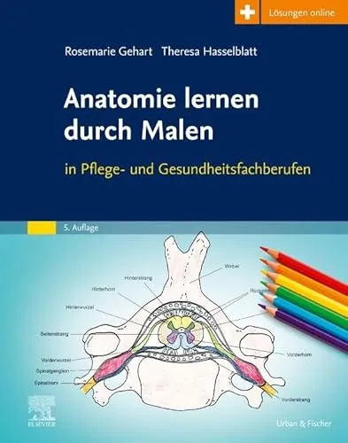 Produktbild Anatomie lernen durch Malen: in Pflege- und Gesundheitsfachberufen