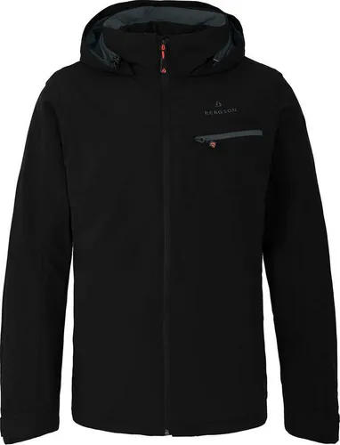 Bergson TALLMOS Herren Regenjacke - Wasserdicht & Stilvoll - Hochwertige Herren Regenjacke mit 20.000 mm Wassersäule. Ideal für wechselhaftes Wetter, PFC-frei und in normaler Schnittform für optimalen Tragekomfort.