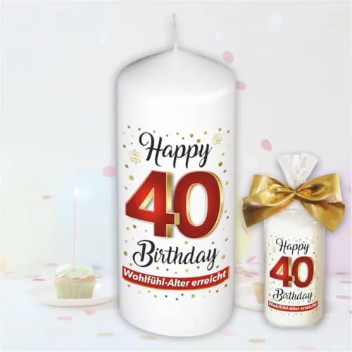 Stumpenkerze von AV Andrea Verlag