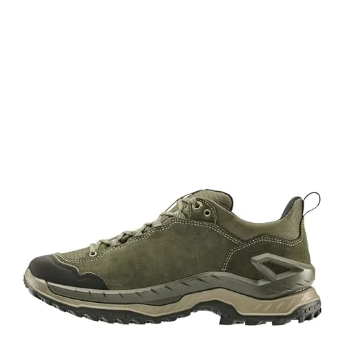 Lowa Innovo Low GTX Wanderschuhe - Herren - Hochwertige All-Terrain Wanderschuhe aus Veloursleder/Textil, wasserdicht mit GORE-TEX Membran und optimalem Grip dank multidirektionalem Stollendesign.