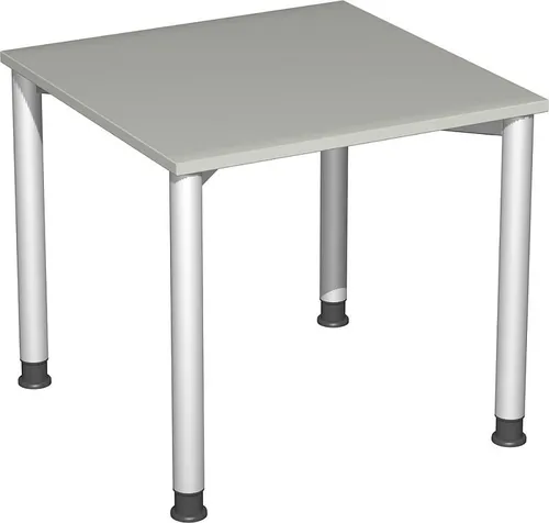 Speed Office Schreibtisch Rechteckig Ahorn 800 x 800 x 800 mm - Kinderschreibtisch aus melaminbeschichteter Spanplatte, robust und ideal für ein kreatives Lernumfeld.
