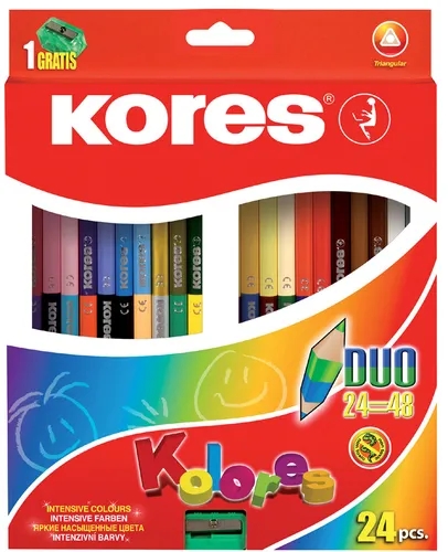 Kores Dreikant Buntstifte