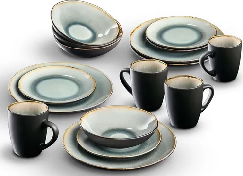 Geschirrsets Grau von My Home