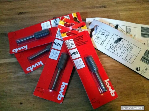 KWB HSS Formfräser, 7001-40, 13x32mm, Rotary burrs, Metallbearbeitung, NEU, OVP