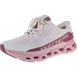 Skechers Damen Glide-Step Altus Sneaker, Hellrosa, 38 EU - Bequeme Slip-On-Sneaker für Damen: Erleben Sie den Komfort und die Flexibilität des atmungsaktiven Mesh-Obermaterials. Ideal für den aktiven Alltag mit hervorragender Dämpfung und rutschfester Sohle.