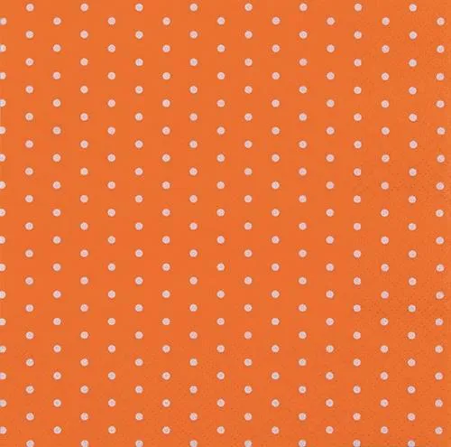 Papierservietten Orange von Home Fashion