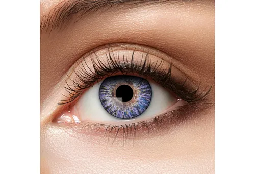 Zoelibat Kostüm Zoelibat Eyecatcher Natürliche 12 Monats-Kontaktlinsen Tone 48, auffällige Farben für Horror, Gothic, Fantasy, Cosplay Fans